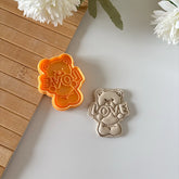 Love Teddy Bear Cookie Cutter